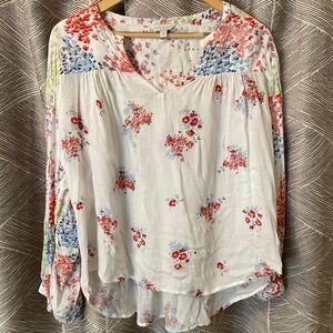 Lucky floral blouse xl